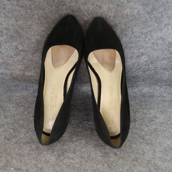Coye Nokes Shoes Womens 37 Pumps Classic Fashion Formal Leather Black Going Out - Picture 9 of 16